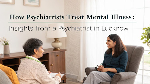  Psychiatrist in Lucknow helping patient with insomnia treatment